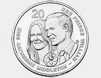 *mint-News*-20c-Circulating-Royal-Wedding